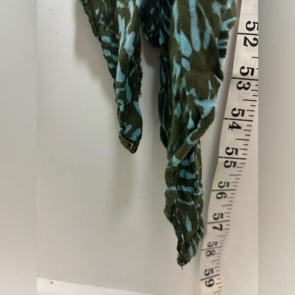 VTG Lotus Traders Plus Size 3X Midi Dress  Batik Tie Tye Boho Asymmetrical Hem - Picture 12 of 16